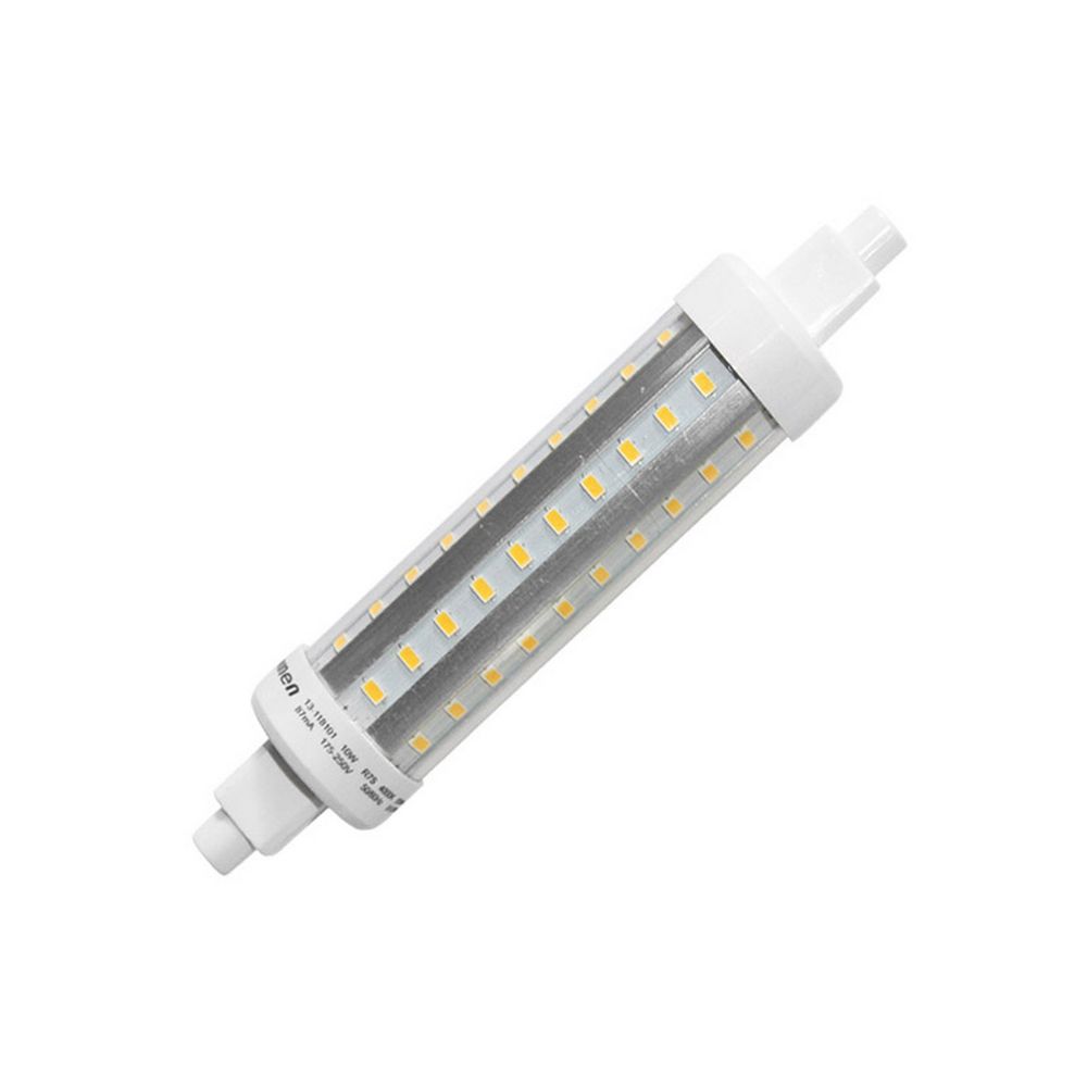 LED ΤΥΠΟΥ ΙΩΔΙΝΗΣ J118 ΓΙΑ ΝΤΟΥΙ R7S 230V 10W ΛΕΥΚΟ
