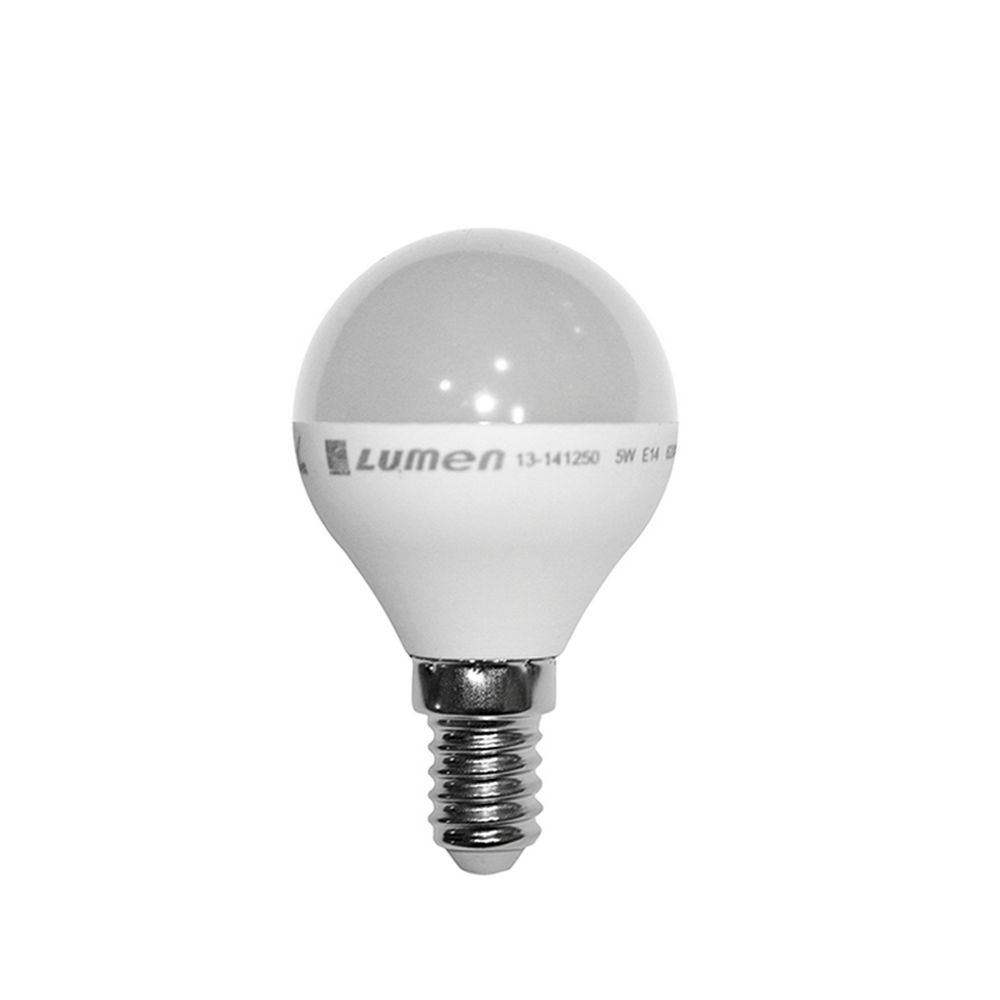 ΛΑΜΠΑ ΕCΟ LΕD ΣΦΑΙΡΙΚΗ ΜΑΤ Ε14 5W 230V ΨΥΧΡΟ