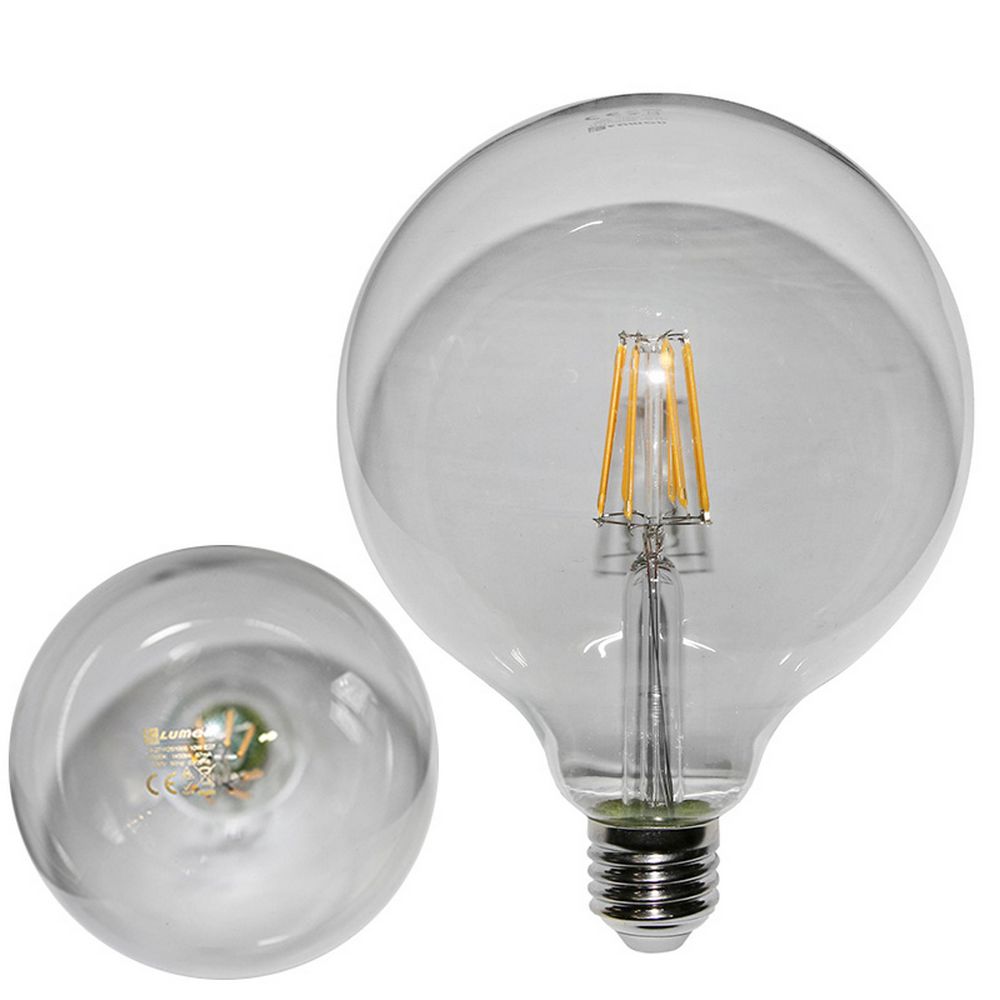 LΕD CΟG GLΟΒΕ Φ125 ΔΙΑΦΑΝΟ Ε27 10W 230V ΘΕΡΜΟ