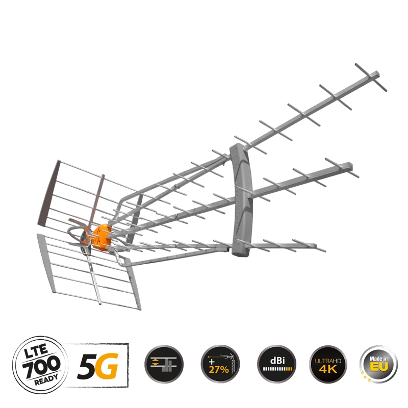 ΚΕΡΑΙΑ ΤΕLΕVΕS 149721 DAT-75 T-FORCE 5G LTE HD BOSS LR (21-48)