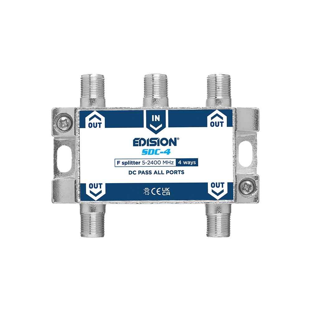 ΔΙΑΚΛΑΔΩΤΗΣ 4 ways F 5-2400Mhz SDC-4 EDISION