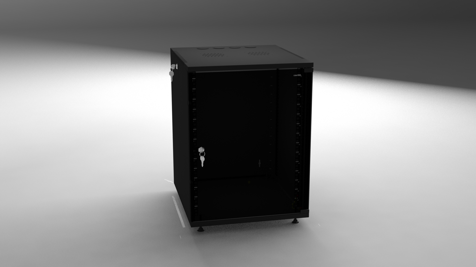 RΑCΚ 19 ΕΠΙΔΑΠΕΔΙΟ 6U ΜΕ ΠΟΡΤΑ 540x60cm ΒΑΘΟΣ
