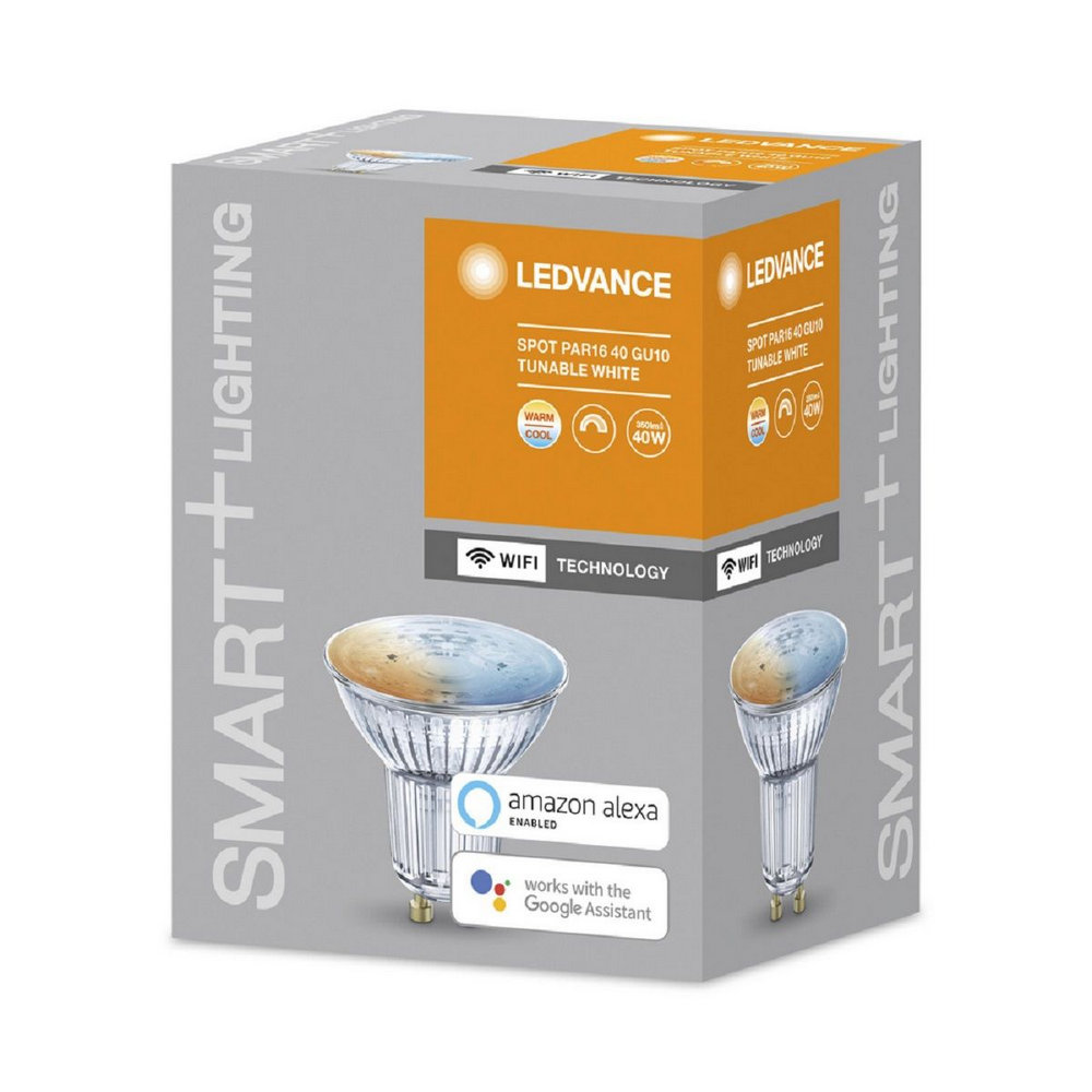ΛΑΜΠΕΣ LED SMART+ WiFi  PAR16  TW 50  40° tbdW/ GU10 LEDVANCE