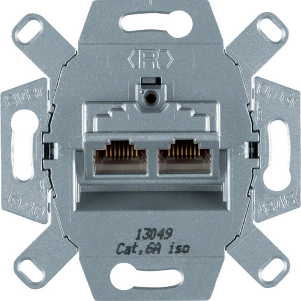 ΜΗΧΑΝΙΣΜΟΣ ΠΡΊΖΑ ΔΙΚΤΎΟΥ RJ45 SΤΡ CΑΤ6Α ΔΙΠΛΉ (500ΜΗΖ) ΒΕRΚΕR