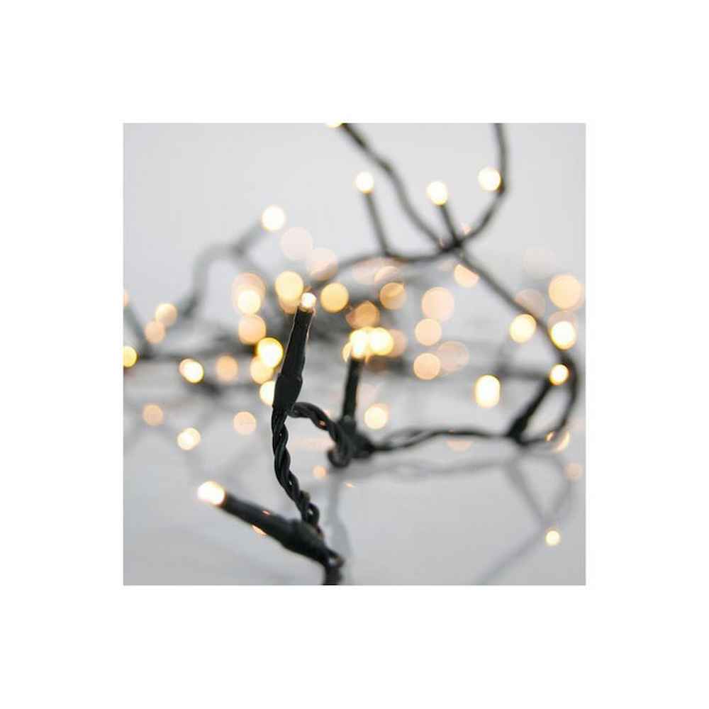 ΣΕΙΡΑ, 1200 LED 3mm, 31V ΜΕΤΑΣΧΗΜΑΤΙΣΤΗ, ΣΤΑΘΕΡΟ, ΠΡΑΣΙΝΟ PVC ΚΑΛΩΔΙΟ, ΘΕΡΜΟ ΛΕΥΚΟ LED ΑΝΑ 5cm, ΠΡΟΕΚΤΑΣΗ ΠΑΡΟΧΗΣ 3m, ΙΡ44