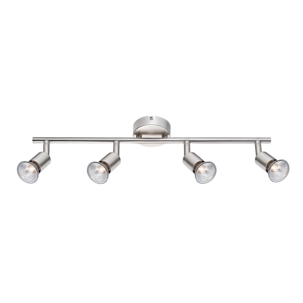 ΣΠΟΤ ΦΩΤΙΣΤΙΚΟ  Satin Nickel Bulb Excluded GU10 4x50W L:51 H:16cm