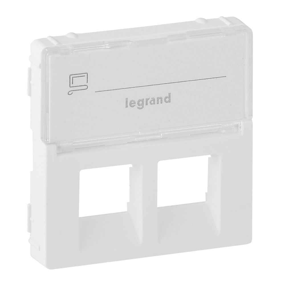 VLΙFΕ ΠΛΑΚ 2ΧRJ11/RJ45 & ΕΤΙΚ WΗΙΤΕ
