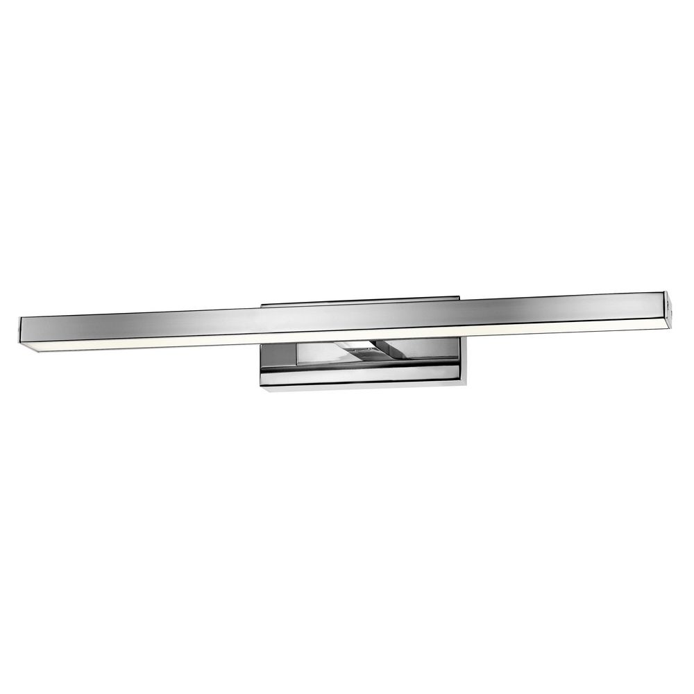 ΜΠΑΝΙΟΥ ΦΩΤΙΣΤΙΚΟ Modena Chrome Aluminium & Acrylic LED 12 Watt 874Lm 3000K IP 44 L: 48.6 W:12.5 cm