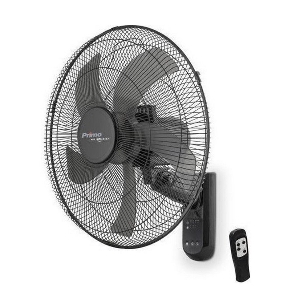 Ανεμιστήρας Τοίχου -5 Έτη Εγγύηση- 15833R 18” 45cm με Τηλεχειριστήριο & Μεταλλικό Πλέγμα (800415) Μαύρος