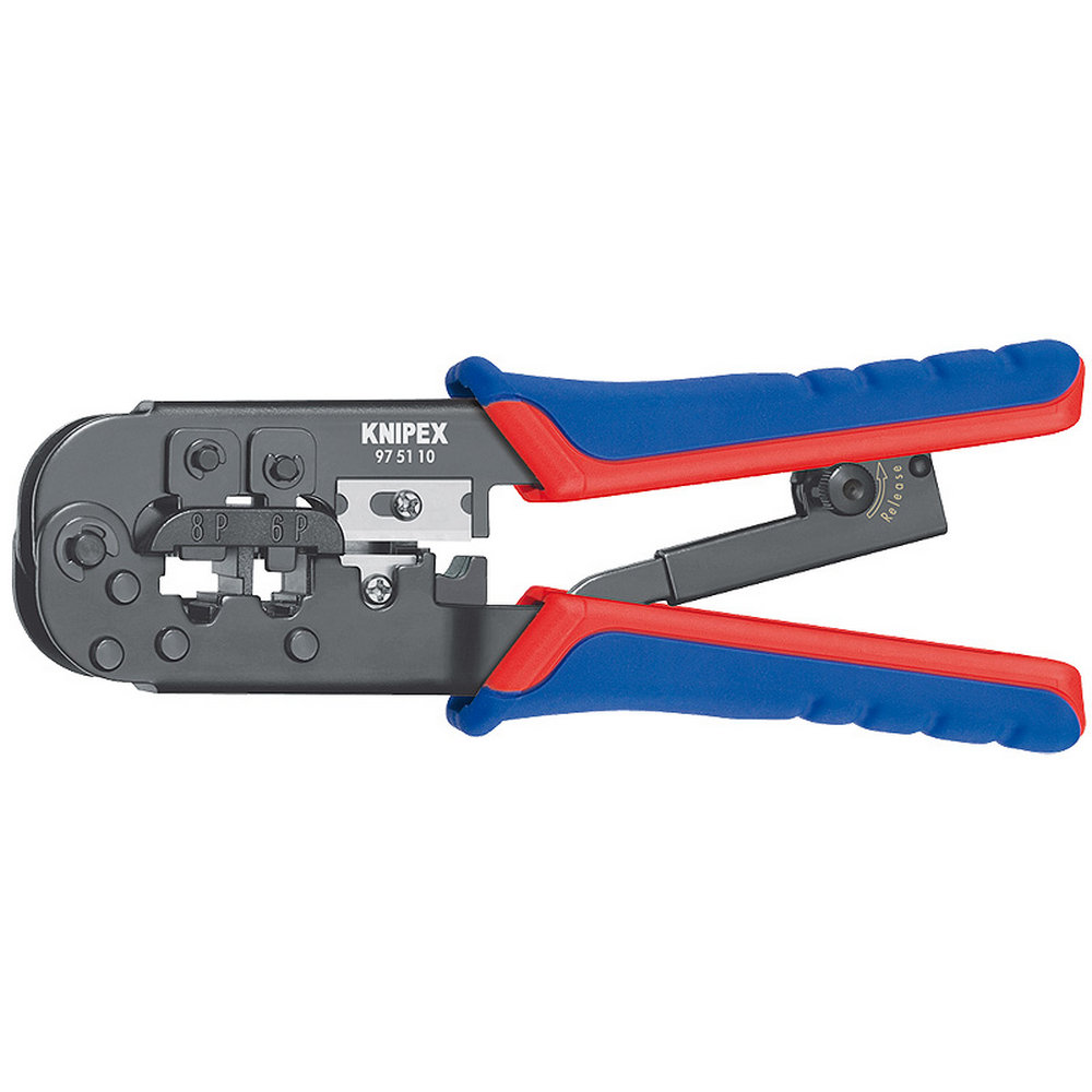 ΠΡΕΣΑ ΓΙΑ ΑΚΡΟΔΈΚΤΕΣ ΤΗΛΕΦΩΝΊΑΣ RJ11/12- RJ45 190ΜΜ 97 51 10 ΚΝΙΡΕΧ