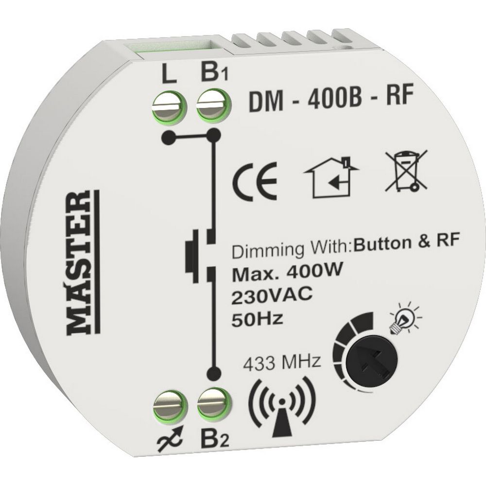 DIMMER KYTIOY 400W LED (ΤΗΛΕΧΕΙΡΙΣΜΟΣ BUTTON ΚΑΙ RF) MASTER