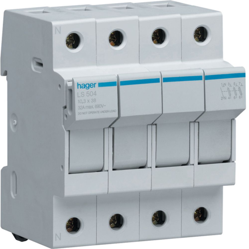 ΑΣΦΑΛΕΙΟΑΠΟΖΕΥΤΗΣ 4Χ 32Α LS504 HAGER