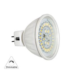 LED SMD MR16 ΚΕΡΑΜΙΚΟ 4W 12VAC/DC 100° DIMMABLE WARM WHITE