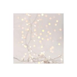 ΚΟΥΡΤΙΝΑ, 240 LED 3mm, 31V ΜΕΤΑΣΧΗΜΑΤΙΣΤΗ, 4 ΕΠΕΚΤΑΣΕΙΣ ΕΩΣ 3 ΣΕΤ, ΔΙΑΦΑΝΟ PVC ΚΑΛΩΔΙΟ, ΘΕΡΜΟ ΛΕΥΚΟ LED (H100 x W200cm, 20 ΣΕΙΡΕΣ x 12 LED), ΠΡΟΕΚΤΑΣΗ ΠΑΡΟΧΗΣ 3m, ΙΡ44