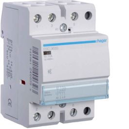 ΗΛΕΚΤΡΟΝΟΜΟΣ 230V 63A 3NO ΑΘΟΡΥΒΟΣ Hager ESC363S