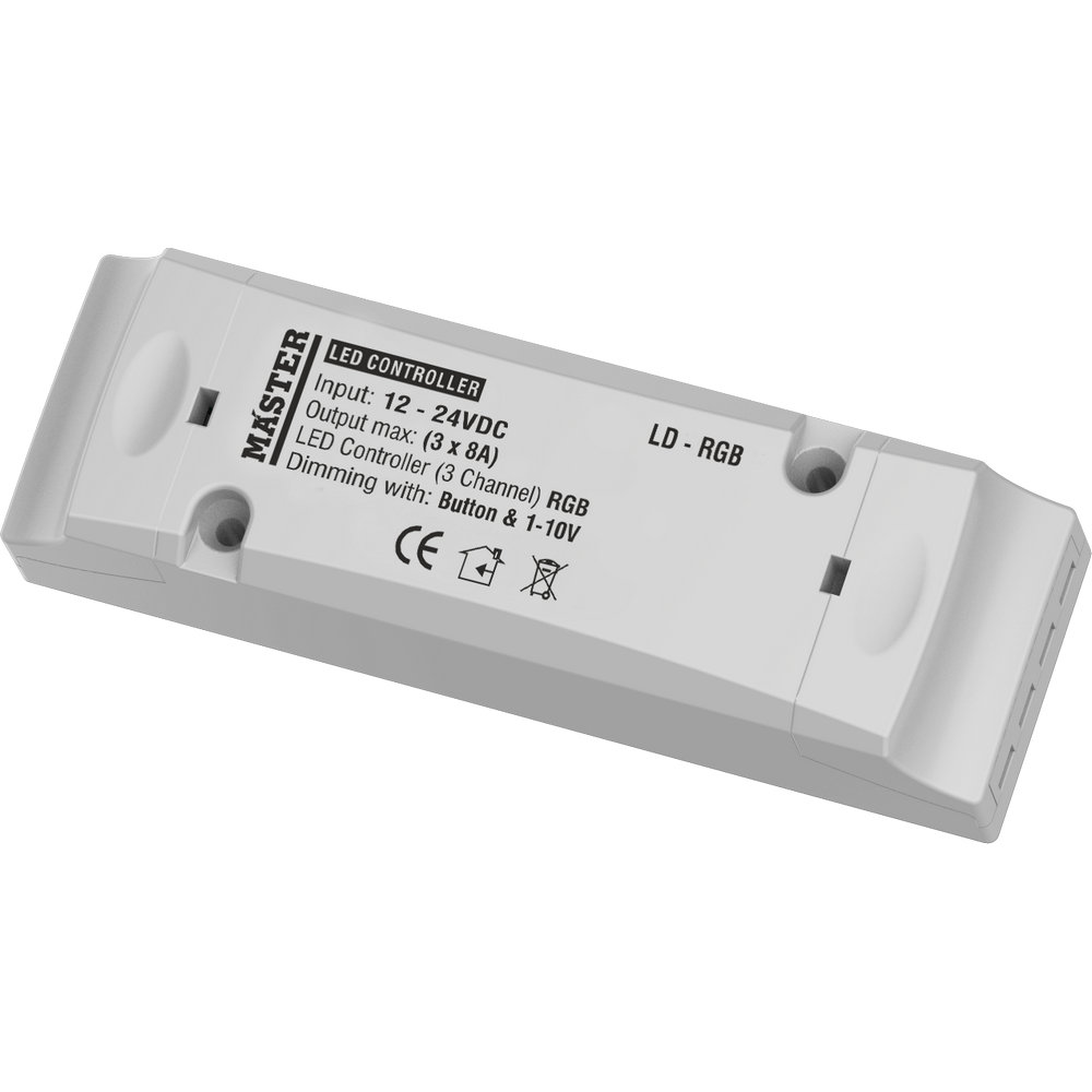 LED CONTROLLER 3 CHANNEL ( BUTTON & 1-10V ) LD-RGB MASTER